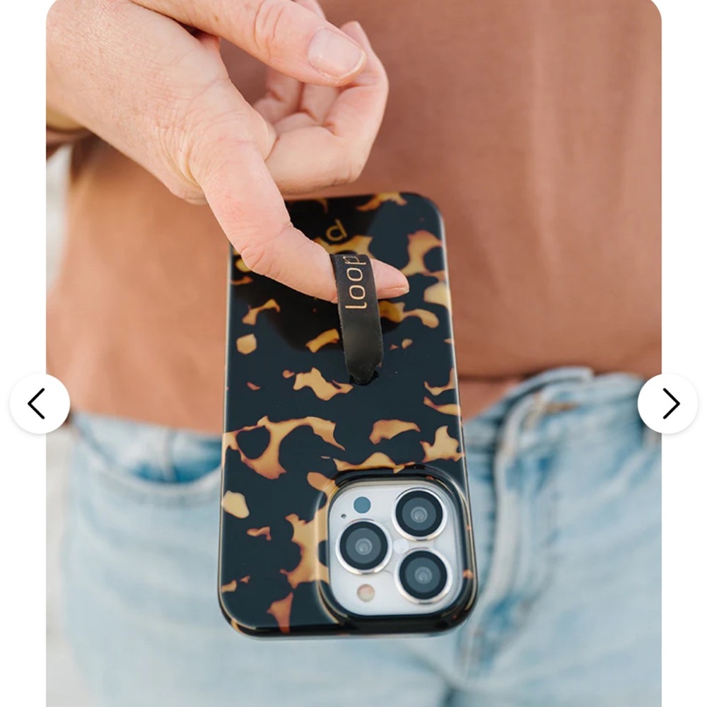 Loopy Case Tortoise Shell Phone Case - Picture 4 of 7
